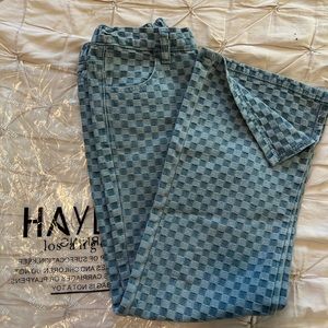Brand new/In bag: Super Cute Hayden Girls Checkered Jeans